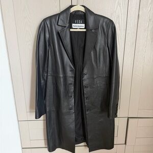 Reformation Black Leather Jacket